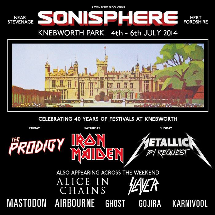 Image courtesy of Sonisphere